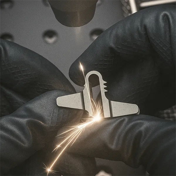 Detailed close-up of a CNC milling machine working on metal, showcasing precision and industry technology.
